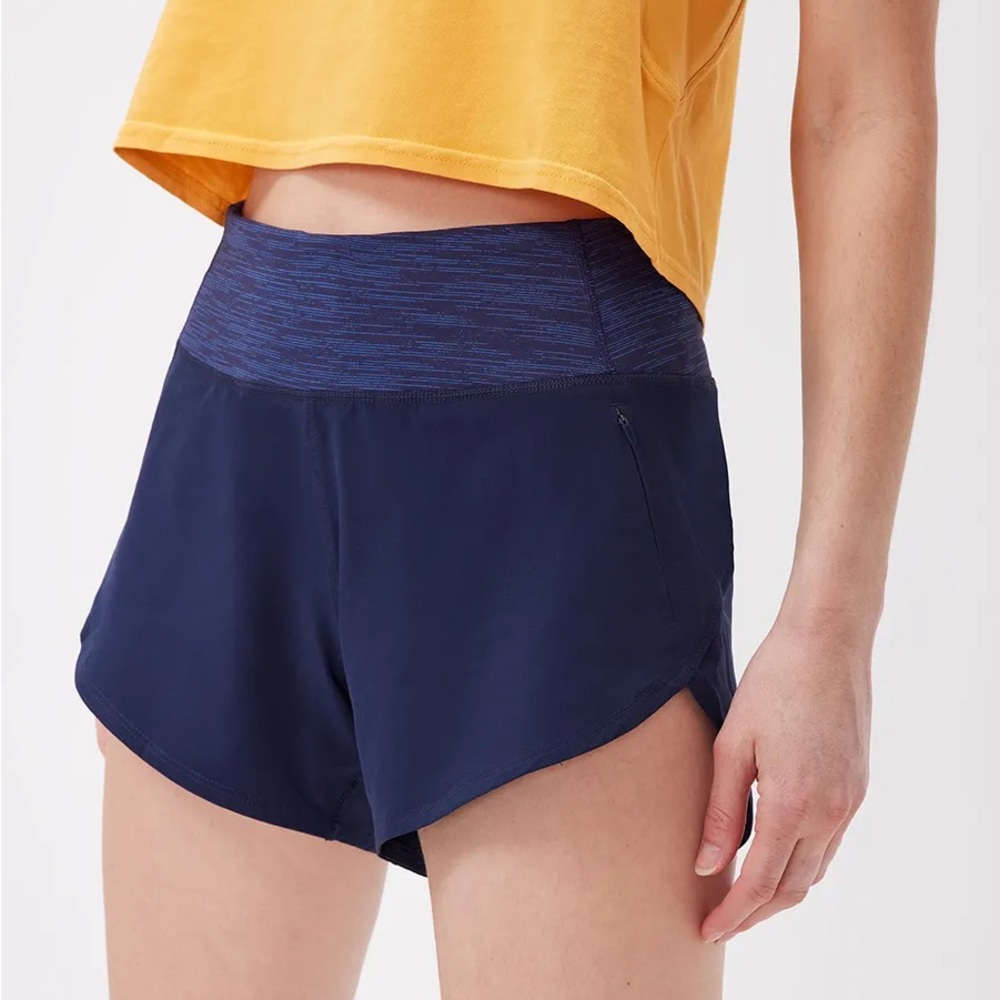 OUTDOOR VOICES 4 inch Hudson Shorts Navy